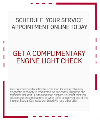 Complimentary Engine Light Scan